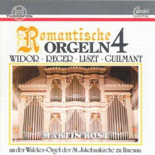 the album cover for Martin Rost - Romantic Organ 4