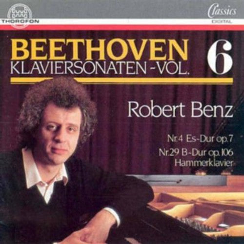 the album cover for Robert Benz - Klaviersonaten 6