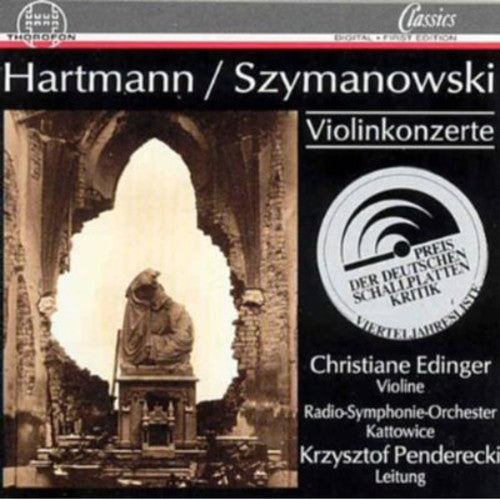 the album cover for RSO Kattowice - Violin Concertos