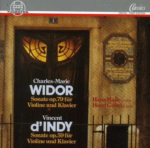 the album cover for Hans Maile - Violin Sonatas