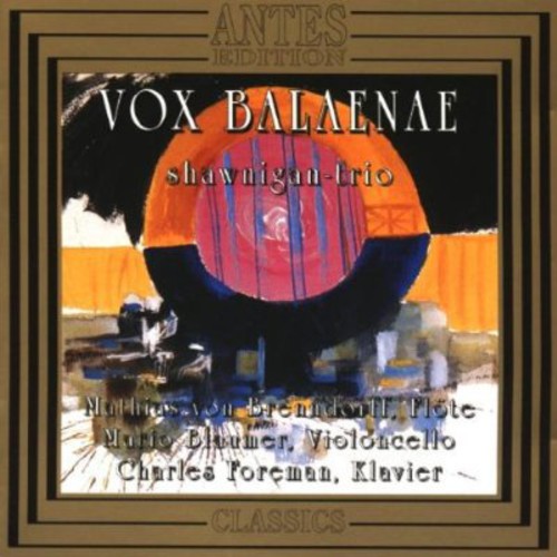 the album cover for Shawnigan-Trio - Vox Balaenae / Piano Trios