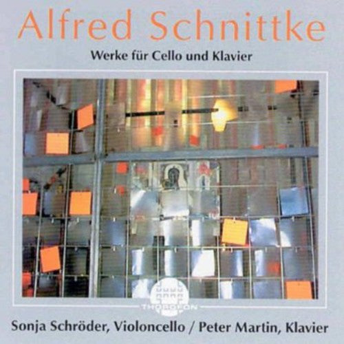 the album cover for Sonja SchrÃ¶der - Works for Cello & Piano