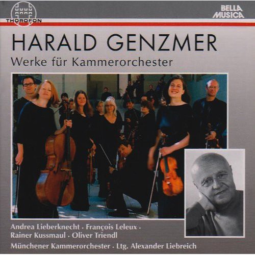 the album cover for MÃ¼nchener Kammerorchester - Works for Chamber Orchestra