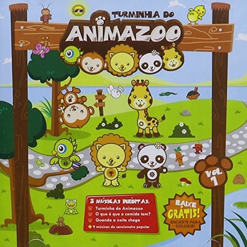 the album cover for Turminha Do Animazoo - Turma Do Animazoo