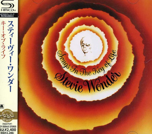 the album cover for Stevie Wonder - Songs In The Key Of Life (Jpn) [Remastered] (Shm)