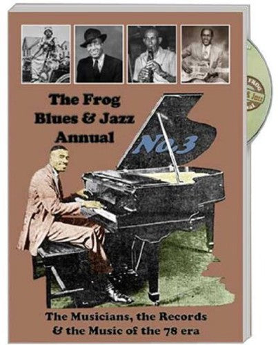 the album cover for Frog Blues & Jazz Annual No 3 - The Frog Blues and Jazz Annual No. 3