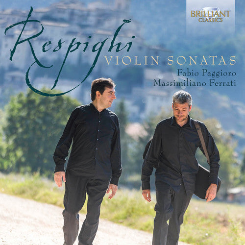 the album cover for Fabio Paggioro - Violin Sonatas