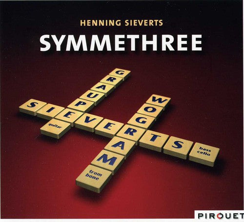 the album cover for Henning Sieverts - Symmethree