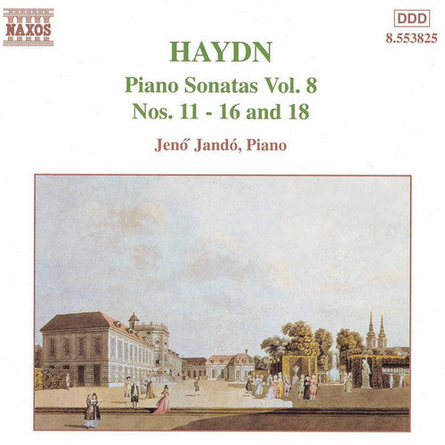 the album cover for JenÅ‘ JandÃ³ - Piano Sonatas 8