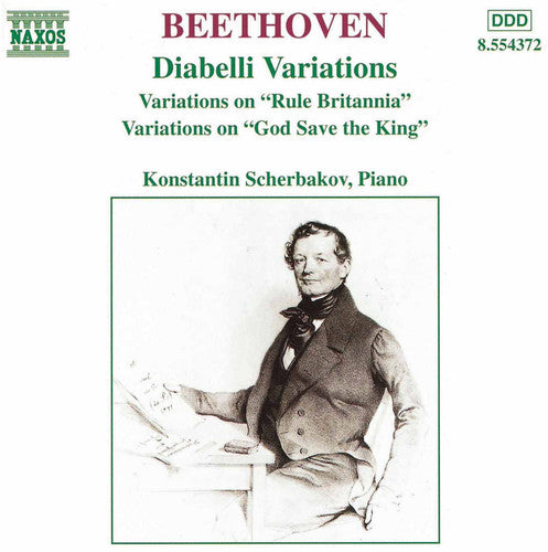 the album cover for Konstantin Scherbakov - Diabelli Variations