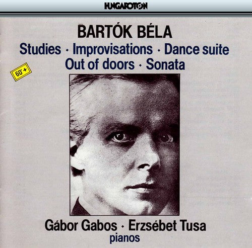 the album cover for Bartok / Erzsebet - Studies / Improvisations