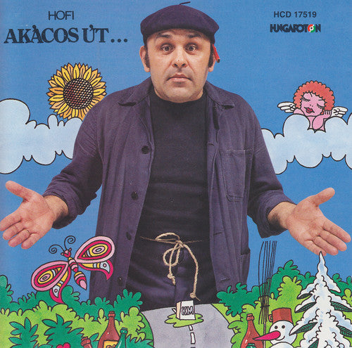 the album cover for Geza Hofi - Akacos Ut