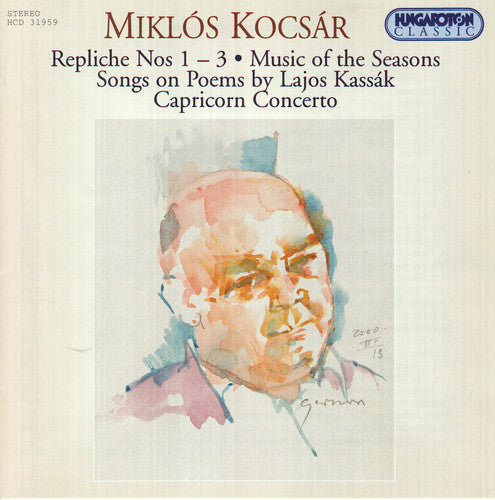 the album cover for Miklos Kocsar - Repliche Nos 1-3 / Music Of The Season Songs On