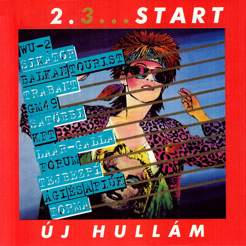 the album cover for KÃ¼lÃ¶nbÃ¶z? el?adÃ³k - 1. 2. 3... Start - &Uacute;j Hull&aacute;m