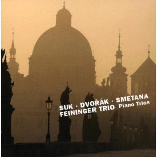 the album cover for Feininger Trio - Suk Smetana & Dvorak Piano Trios [Digipak]