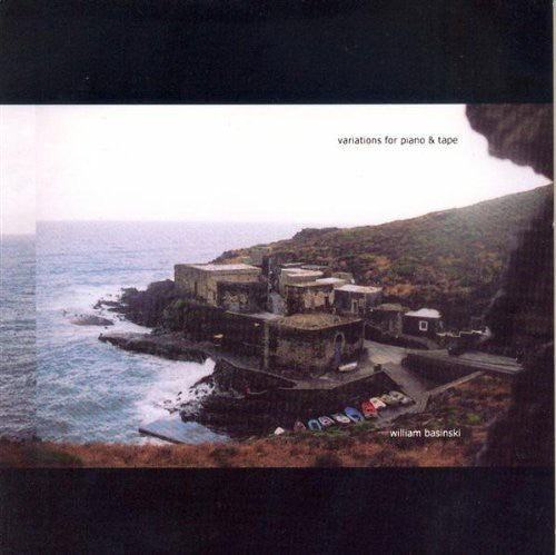 the album cover for William Basinski - Variations for Piano & Tape