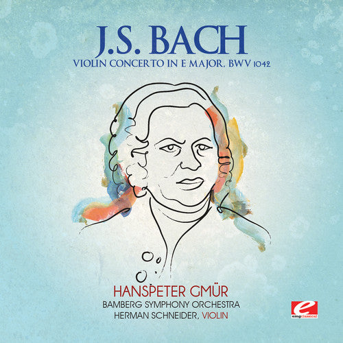 the album cover for J Bach S - Violin Concerto in E Major