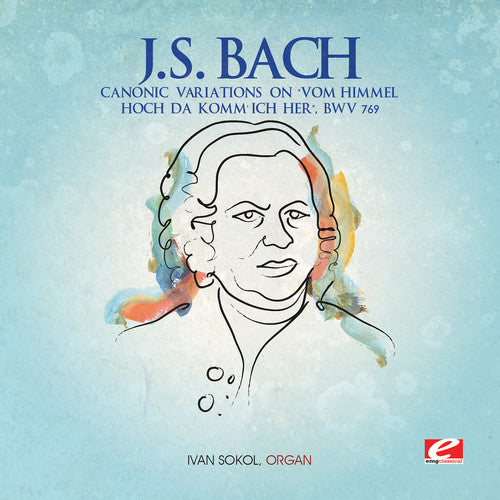 the album cover for J Bach S - Canonic Variations
