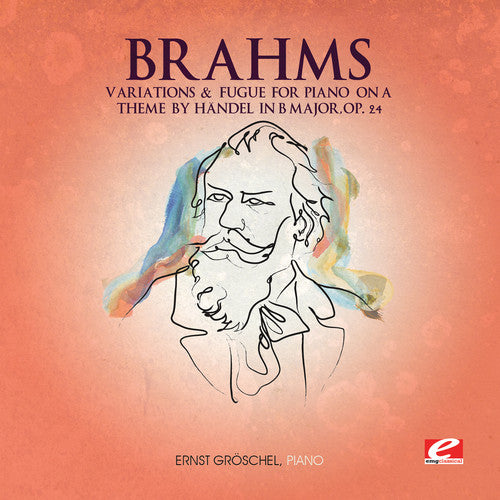 the album cover for Ernst Gröschel - Variations and Fugue for Piano