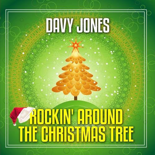 the album cover for Davy Jones - Rockin' Around the Christmas Tree