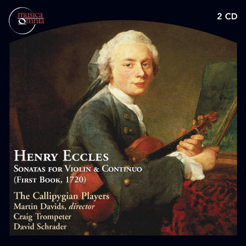 the album cover for Callipygian Players - Sonatas for Violin & Continuo