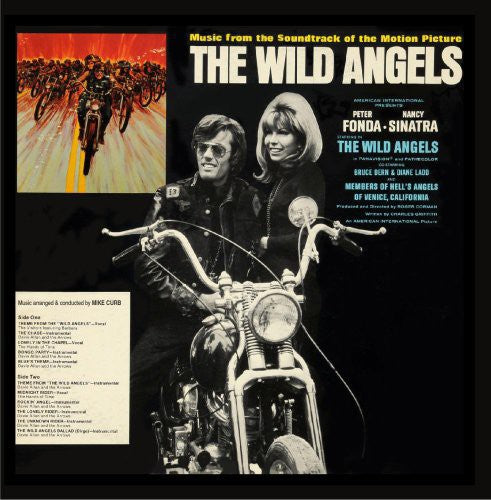 the album cover for Wild Angels / OST - The Wild Angels (Original Soundtrack)