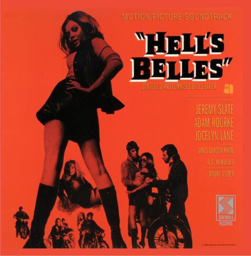 the album cover for Les Baxter - Hell's Belles (Original Soundtrack)