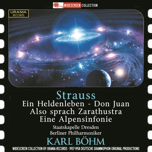 the album cover for Strauss / Staats Kappelle Dresden / Boehm - Ein Heldenleben