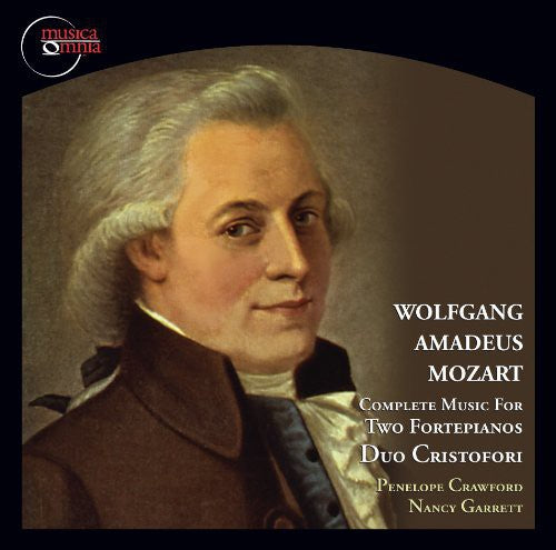 the album cover for Duo Cristofori - Complete Music For Two Fortepianos [Digipak]