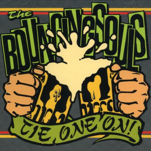 the album cover for The Bouncing Souls - Tie One on Live