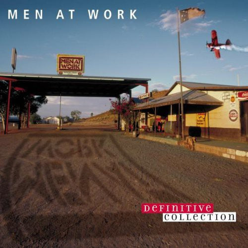 the album cover for Men At Work - Definitive Collection