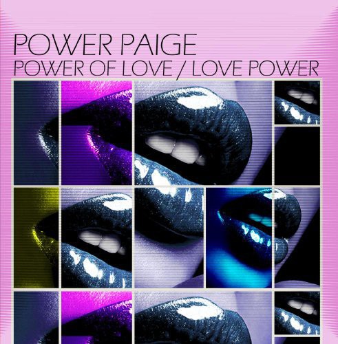 the album cover for Power Paige - Power of Love / Love Power