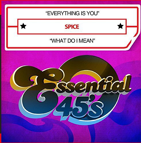 the album cover for Spice - Everything Is You / What Do I Mean