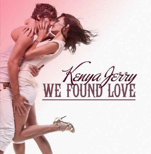 the album cover for Kenya Jerry - We Found Love