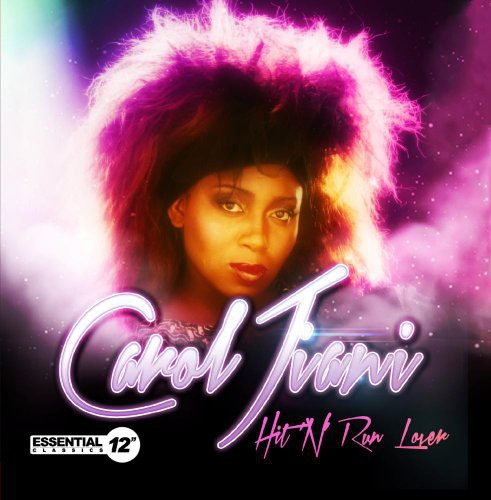 the album cover for Carol Jiani - Hit N Run Lover