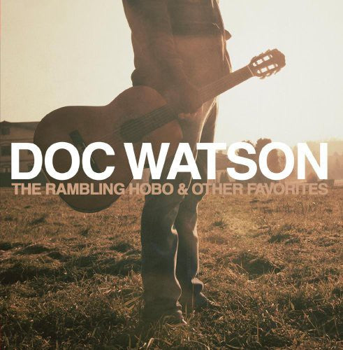 the album cover for Doc Watson - Rambling Hobo