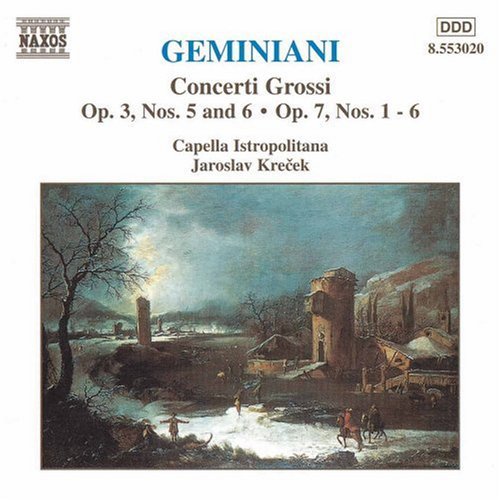 the album cover for Jaroslav Krecek - Concerto Grossi Op 3 #5 & #6