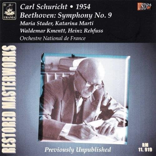 the album cover for Beethoven / Ludwig / Schuricht - Sym 9