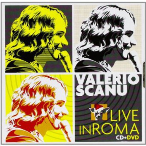 the album cover for Valerio Scanu - Live in Roma