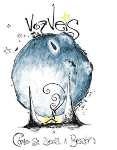 the album cover for Voz Veis / De Franco Vita - Como Se Llega a Belen