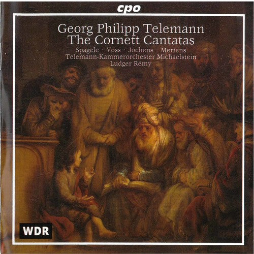 the album cover for Ludger Remy - Coronet Cantatas
