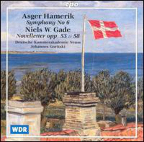 the album cover for Johannes Goritzki - Symphony 6 / Novelletter Op 53
