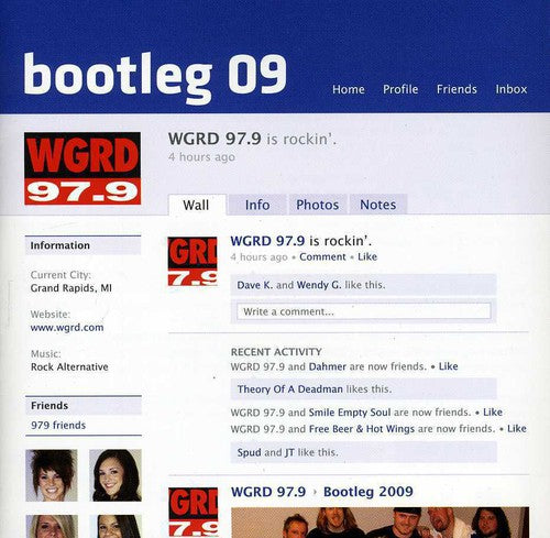 the album cover for Wgrd Bootleg 2009/Various Mj - WGRD Bootleg 2009 [Meijer]