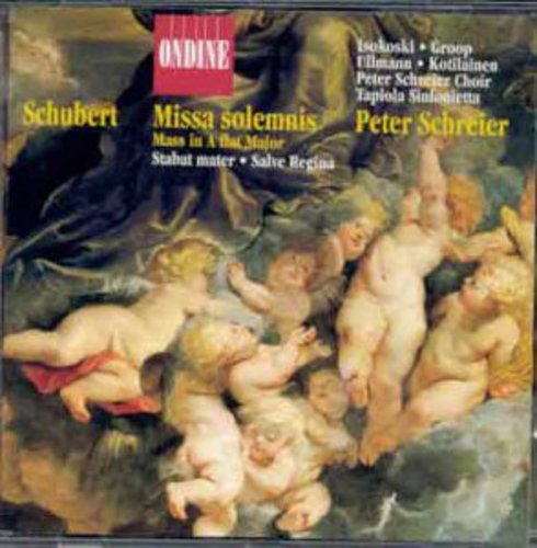 the album cover for SOILE ISOKOSKI - Mass 5 in A-Flat D678