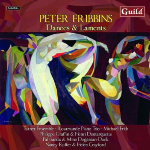 the album cover for Fribbins / Turner Ensemble - Dames & Laments: Peter Fribbins