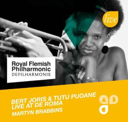 the album cover for Bert Joris & Tutu Puoa - Live at de Roma