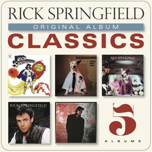 the album cover for Rick Springfield - Original Album Classics