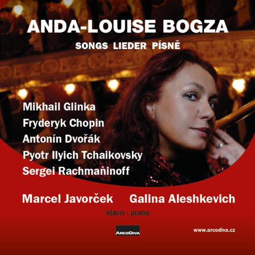 the album cover for Anda-Louise Bogza - Bogza: Songs