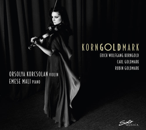 the album cover for Orsolya Korcsolan - Korngoldmark