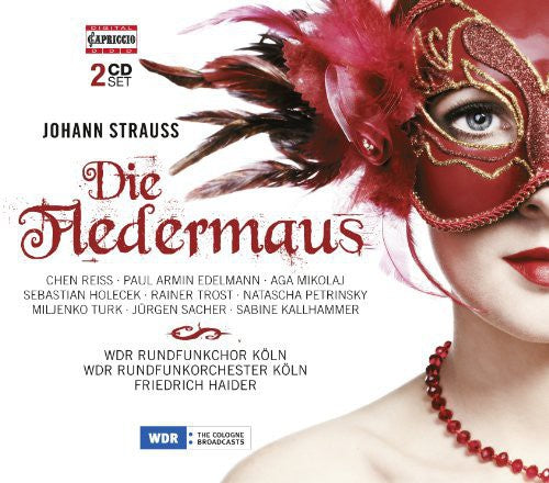 the album cover for Friedrich Haider - Die Fledermaus